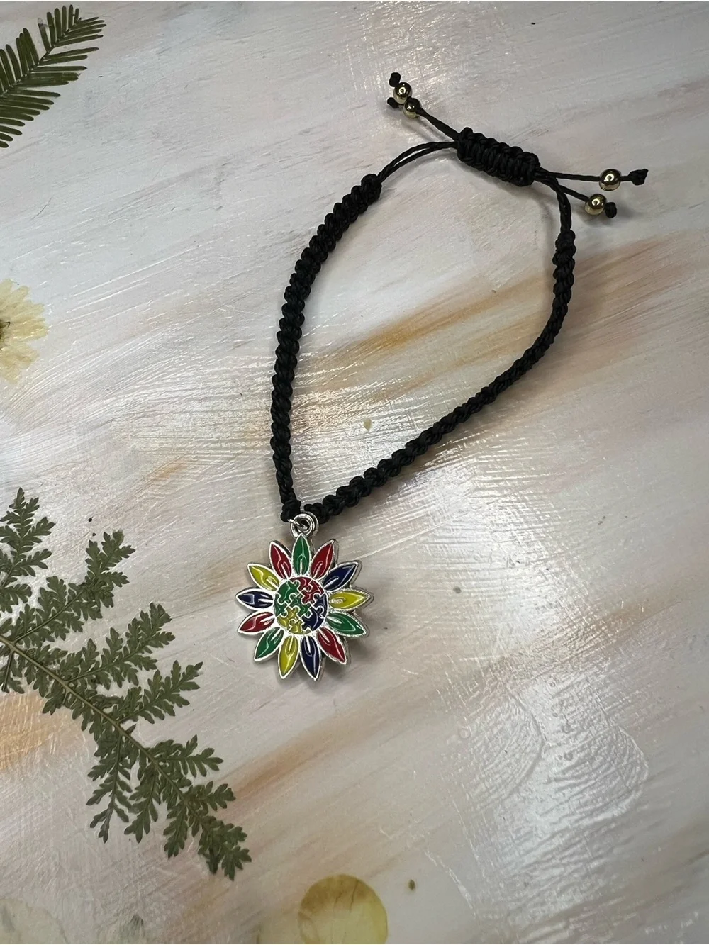 Adjustable Autism Awareness Bracelet